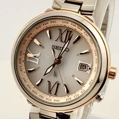SEIKO 1B25-0AK0 セイコー LUKIA ルキア　レディース　腕時計 稼働品 電波ソーラー　受信確認済【W310】