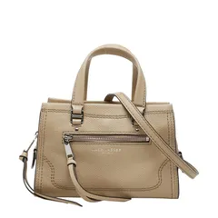 マークバイマークジェイコブス ミニ クルーザー ハンドバッグ ショルダーバッグ 2WAY M0015022 ベージュ レザー レディース MARC BY MARC JACOBS【1-0262057】