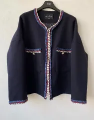 ラグジュアリー ジップアップ ジャケット オーバーサイズ オーバーサイズ 結婚式 ゲストルック