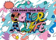 AAA DOME TOUR 2018 COLOR A LIFE(DVD2매조+굿즈)(첫회 생산 한정판)