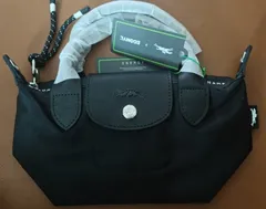 LONGCHAMP プリアージュ エナジートップハンドルバッグ ブラック