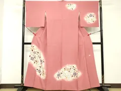 平和屋着物■訪問着　作家物　絞り　辻が花　暈し染め　正絹　逸品　DABE2659cd