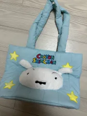 クレヨンしんちゃん シロ キルティングバッグ トートバッグ
