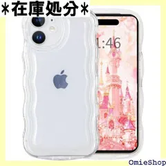 iPhone16 ケース 可愛い クリア アイフォン16 おしゃれ 韓国 人気 透明 TPU カバー かわいい 波状フレーム 薄型 軽量 耐衝撃 ワイヤレス充電対応 6.1インチ 1407
