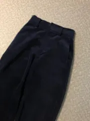 TOOGOOD 투굿 ツアーベルベット ワイドパンツ ネイビー ベロア 冬 ワイドパンツ