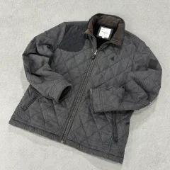 ビーンポール CHECK キルティング ジャケット グレー XL