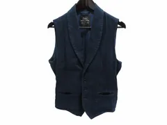 ユナイテッドアローズ UNITED ARROWS ベスト ネイビー ショールカラー M 1125-139-4388 メンズのサムネイル