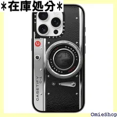 CASETiFY コンパクト iPhone 16 Pro ケース 軽量 / 1.2mからの落下テストをクリア MIL規格2倍相当 / ワイヤレス充電に対応 - Camera Case - Classic - クリア ブラック 1410