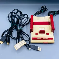 【動作確認済み】【すぐ遊べるセット】任天堂 クラシックミニ ファミリーコンピュータ CLV-101 ファミコン FC GA7