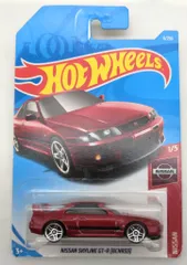 MATTEL HOTWHEELS NISSAN 1/5 FYD17 NISSAN SKYLINE GT-R[BCNR33] レッド 6/250
