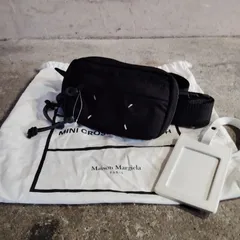 Maison Margiela 2019aw MINI CROSS BODY POUCH ブラック パスケース付き メゾンマルジェラ ミニクロス ボディバッグ