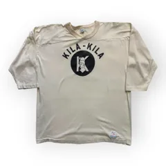 80s Champion フットボールTシャツ USA製 XL KILA-KILA ヴィンテージ トリコタグ　 アメカジ　古着　アメリカ古着　都内　中野区　古着屋