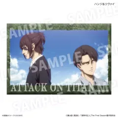 【中古】アクリルスタンド・アクリルパネル ハンジ＆リヴァイ ミニアートスタンド 「進撃の巨人」