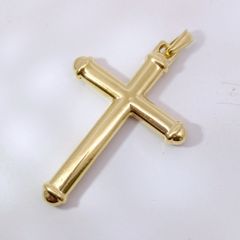 新品】K18YG クロス ペンダントトップ 3.2g 18金 イエローゴールド 