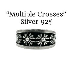 SILVER 925 ゴシック クロス リング デッドストック | Mercari