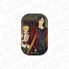 『Fate/strange Fake』スクエアカンバッジ フラット・エスカルドス&ロード・エルメロイII世