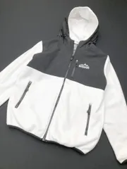 OUTDOOR アウトドア 長袖 フリース ブルゾン ジャケット sizeL/白 ◆■メンズ