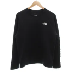 ザノースフェイス THE NORTH FACE テックエアースウェットクルー Tech Air Sweat Crew スウェット トレーナー ロゴプリント M 黒 ブラック NT12087 /GV ■GY01