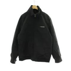 トミーヒルフィガー TOMMY HILFIGER ナイロンジャケット L/G 黒 ブラック スタンドカラー フード付き ロゴ 長袖 NL805768713B01 /PP ■GY01