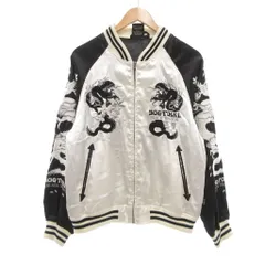 ドッグタウン DOGTOWN BLACK DRAGON 黒龍 スカジャン サテン ドラゴン