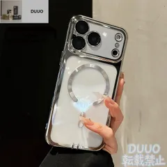 メッキクリア 保護ケース MagSafe対応 レンズフィルム一体型 全包み 耐衝撃 ソフトケース iPhone17/17pro/17pro max/16/15 多機種対応