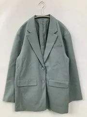 Mila Owen ミラオーウェン テーラードジャケット 0 ブルー 無地 ミドル丈 フードなし シングル