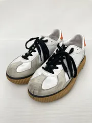 Onitsuka Tiger オニツカタイガー スニーカー 24.0cm ホワイト レザー・本革 スエード 無地 紐 ローカット