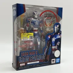 【中古】欠品有 S.H.Figuarts アイアンパトリオット バンダイ アイアンマン3[17]のサムネイル