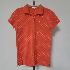 ラコステ 36 90 半袖カラーネックTシャツ W-半袖-077