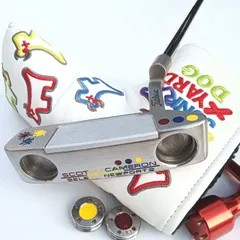 36インチ 美品 スコッティ キャメロン タイトリスト ゴルフパター セレクト ニューポート2 ヘッドカバー付け