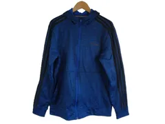 k03260303041　adidas　Mサイズ　Blue　　アウター　ジップアップパーカー　秋冬