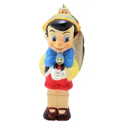 ディズニー　ピノキオ　KREBSガラスオーナメント　Krebs Glas Lauscha社（ドイツ）　ディズニーワールド限定　PI00321