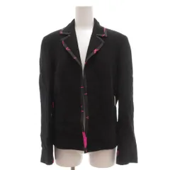 ミラショーン mila schon テーラードジャケット 42 総裏地 ノーベント 黒 ブラック /AE ■GY06