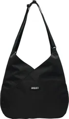 エーグル AIGLE アーバン ショルダーバッグ 10L 撥水 リサイクル ナイロン 光沢 アジャスタブル ダブルハンドル キーフックタブ 斜め掛け メンズ レディース  ZNHBN06 001 ノワール