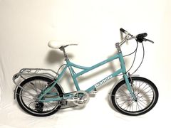 0264 [Immediate Shipping] Free Shipping Bianchi Pisa Mini Velo Small Wheel Cross Bike SHIMANO 8-speed 20-inch