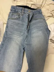 カインダミ ブーツカット ライトブルーデニム xs