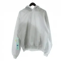 マジックスティック MAGIC STICK 25FW-MS9-025 2TONE COMFORT HOODIE WHT パーカー 長袖 トレーナー 裏毛 スプレープリント L 白 ホワイト ■GY72 /MQのサムネイル