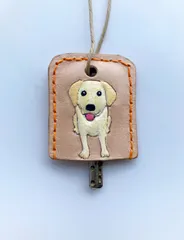 ラブラドール・レトリバー Labrador Retriever キーカバー キーケース レザークラフト 本革 犬グッズ 犬 犬種別