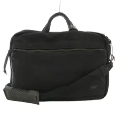 ラゲッジレーベル LUGGAGE LABEL ビジネスバッグ ショルダー 2WAY 斜め掛け ロゴ ナイロン 黒 ブラック /GVのサムネイル