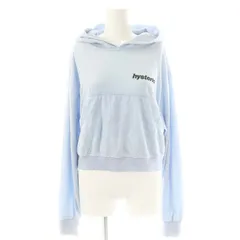 ヒステリックグラマー HYSTERIC GLAMOUR 24AW SPEEDSTER ショート丈パーカー FREE 水色 /MI ■OS
