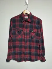 Wrangler(ラングラー) CHECK ウェスタン シャツ Mサイズ - S334
