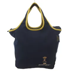 ポロ ラルフローレン POLO RALPH LAUREN 保冷 保温 ハンドバッグ ポーチ付き ポロベア刺繍 ロゴ 紺 ネイビー /FF