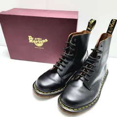 【極美品】Dr.Martens 1460 8ホールブーツ ブラック Made in England UK8