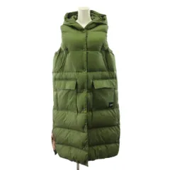 エーグル AIGLE バラモ サーモライト 中綿ロングベスト フード アウター 38 カーキ /AN74のサムネイル