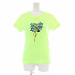 バランタイン BALLANTYNE Tシャツ カットソー 半袖 クルーネック イラストプリント S 黄緑 ライトグリーン /UY25 ■GY09のサムネイル