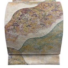 606my34◇色紙重ね 宝相華 蜀江 花菱 花唐草 金糸 袋帯◇美品 - メルカリ
