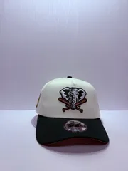 ニューエラ オークランドアスレチックス 50thアニバーサリー 9forty A-FRAME スナップバックキャップ ツートンカラー