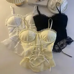 新品/*迅速発送* ゴスロリ ゴシック セクシー グラム リー リボン コルセット ビスチェ