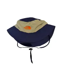 THE NORTH FACE ザノースフェイス キッズ バケットハット ネイビー/ベージュ