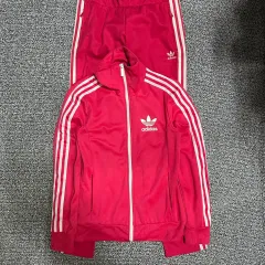 (95) アディダス ピンク トラックジャージ セットアップ